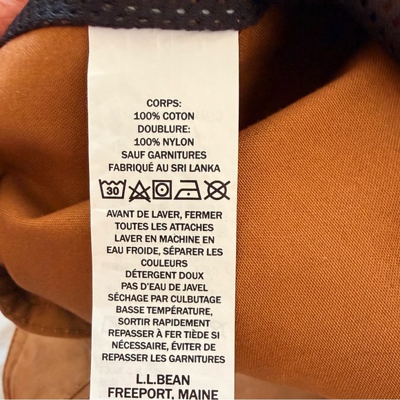 L.Bean Women’s Brown Utility Field Vest Corduroy Collar Outdoor Workwear - Picture 14 of 16